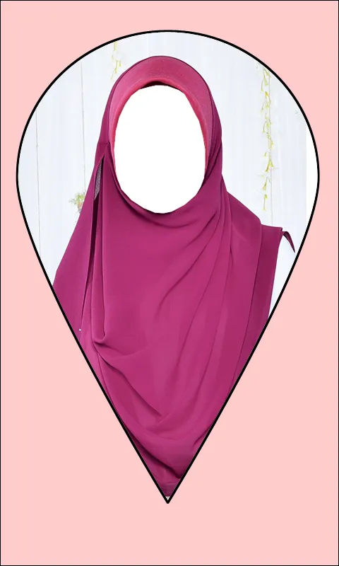 Women Hijab Scarf Photo Suit | Indus Appstore | Screenshot