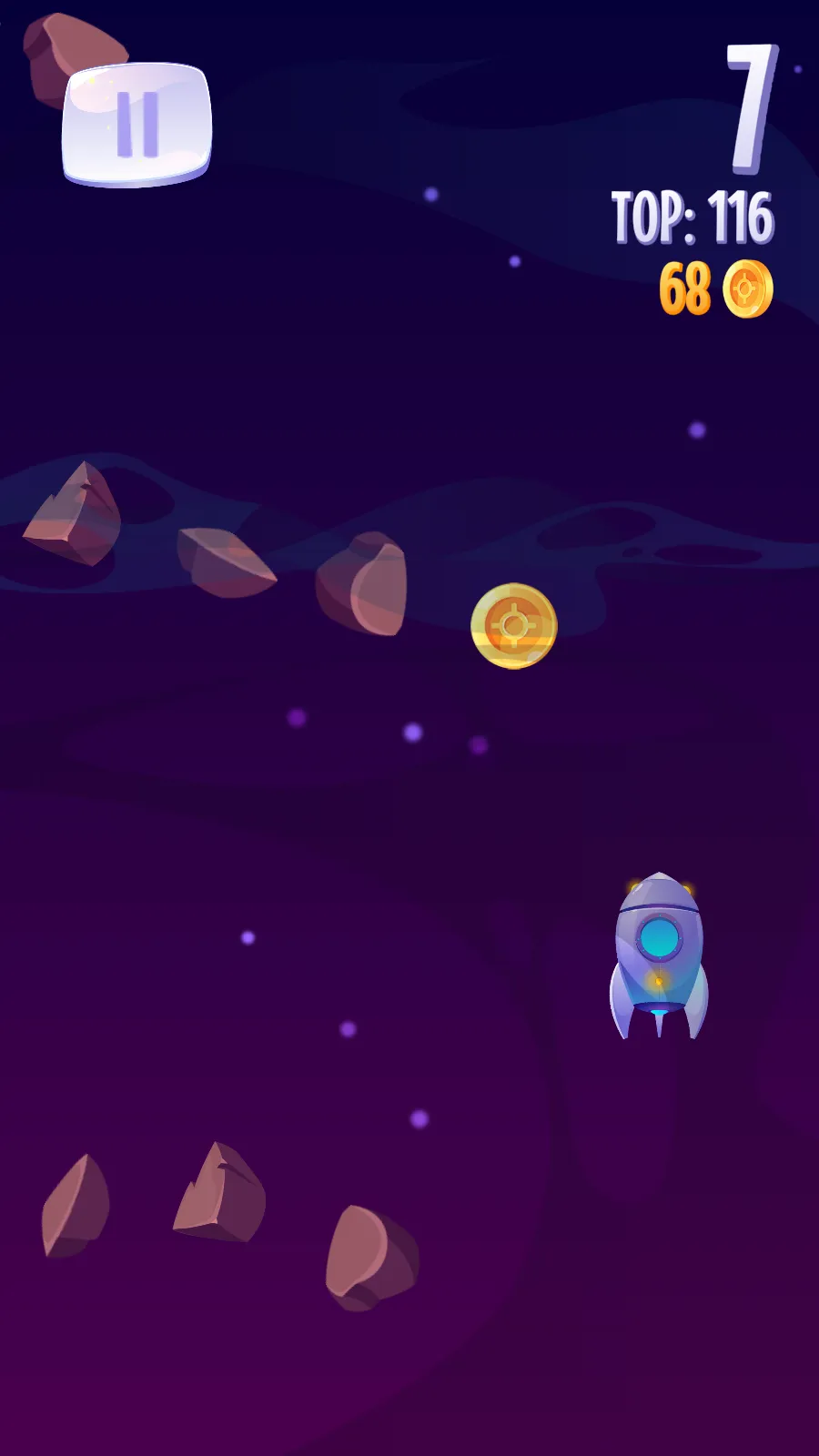 Space 2d End Less Runner 2021 | Indus Appstore | Screenshot