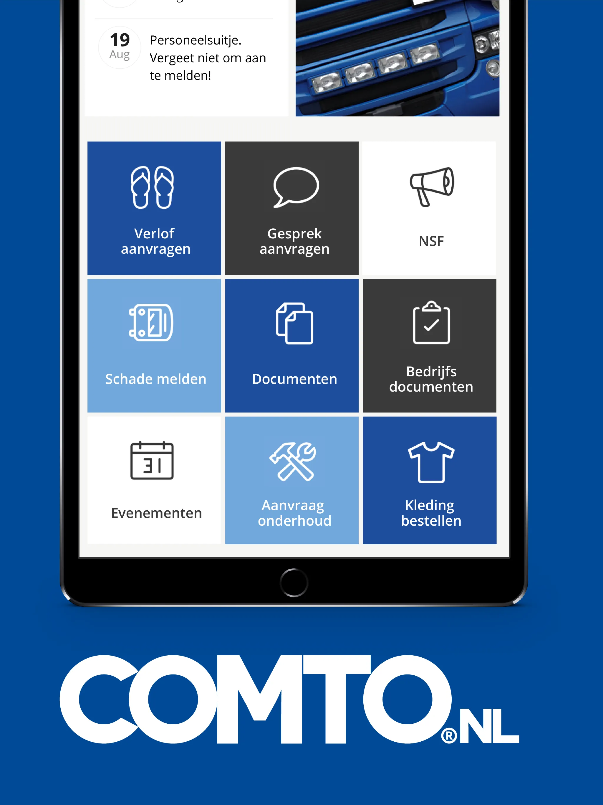 COMTO - Overmeer Logistics | Indus Appstore | Screenshot