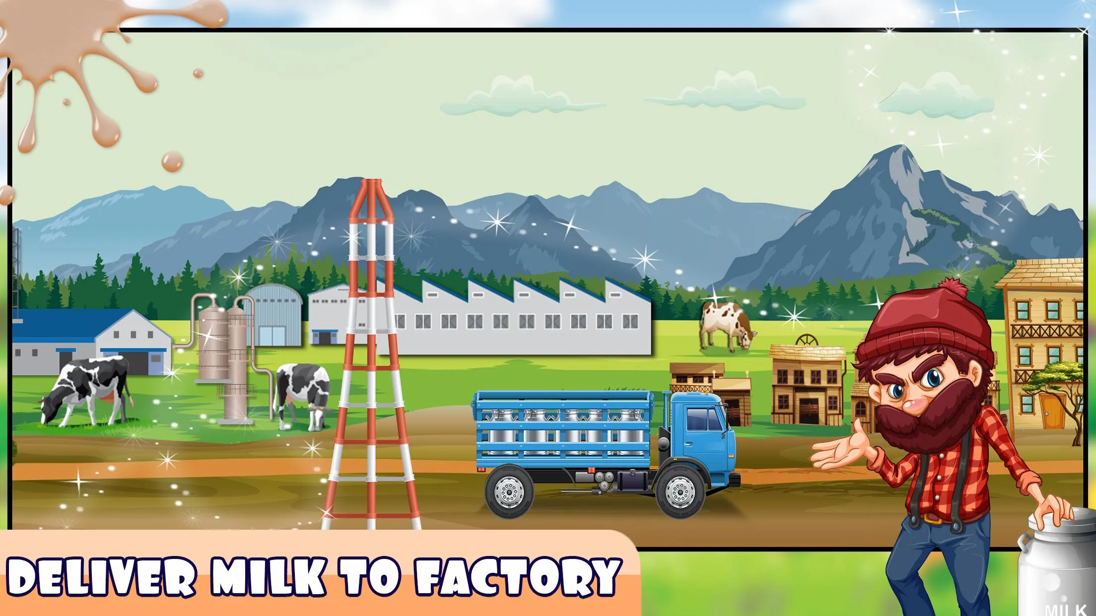 Cow Dairy Farm Milk Factory | Indus Appstore | Screenshot