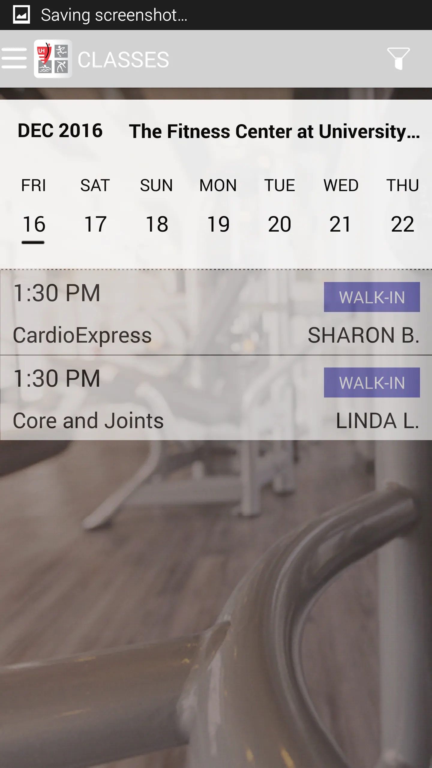 UH Avon Fitness & Spa | Indus Appstore | Screenshot