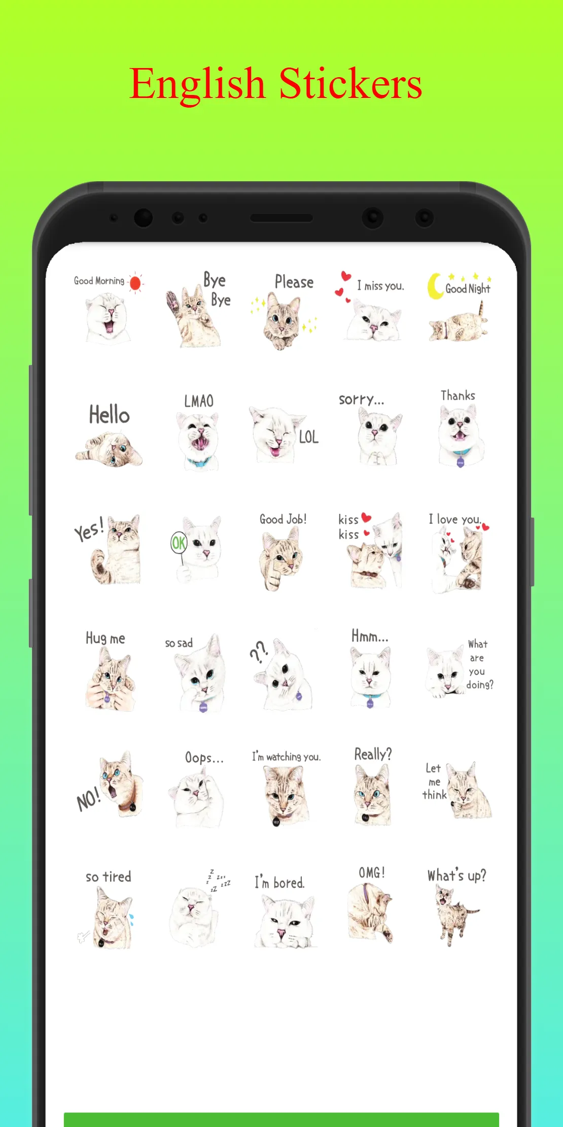 Funny Cat Stickers - WASticker | Indus Appstore | Screenshot