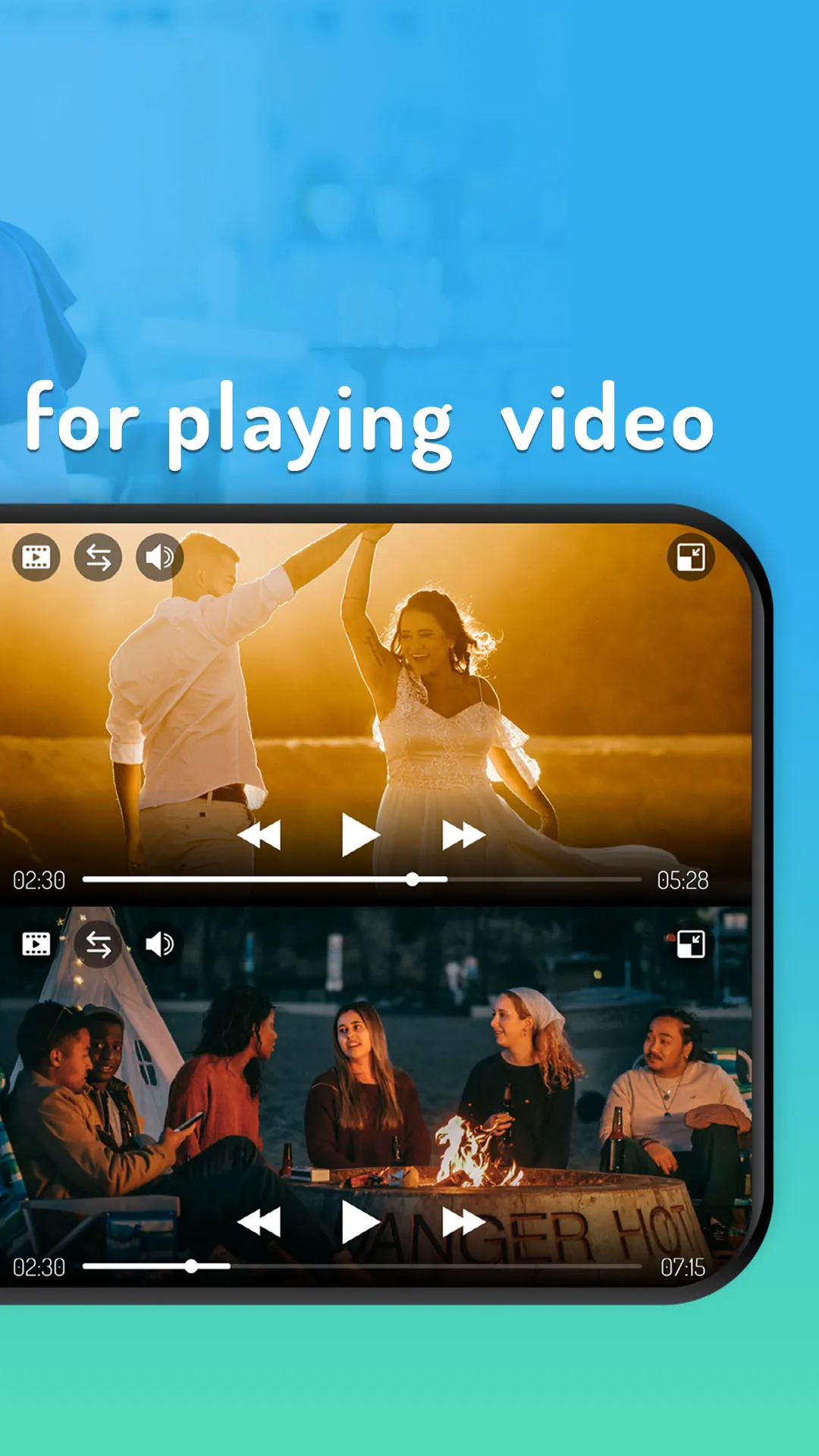 Multi Screen Video Player | Indus Appstore | Screenshot