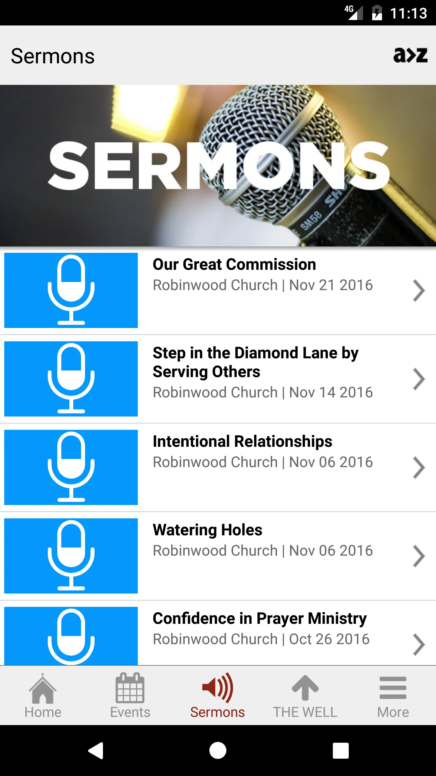 Robinwood Church | Indus Appstore | Screenshot