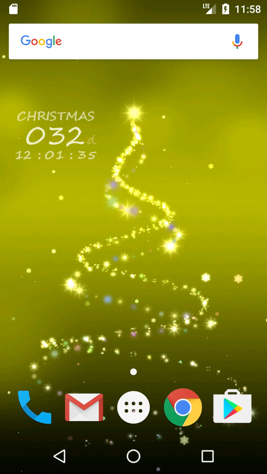 Christmas Live Wallpaper | Indus Appstore | Screenshot