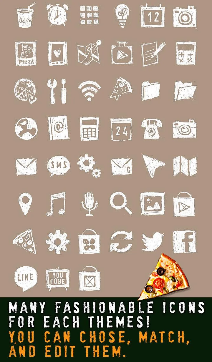 Stylish wallpaper-Pizza Time!- | Indus Appstore | Screenshot