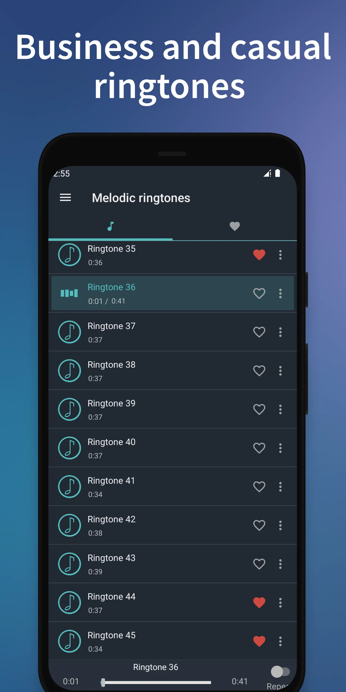 Melodic Ringtones | Indus Appstore | Screenshot