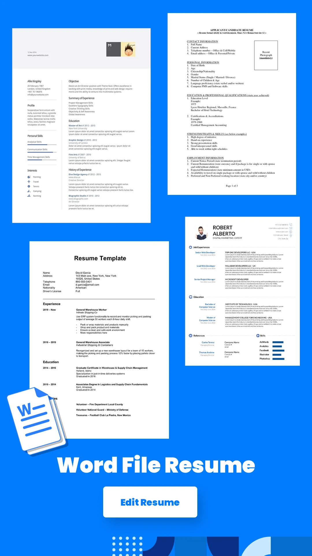CV maker | Indus Appstore | Screenshot