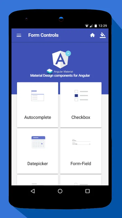 Angular Material Design | Indus Appstore | Screenshot