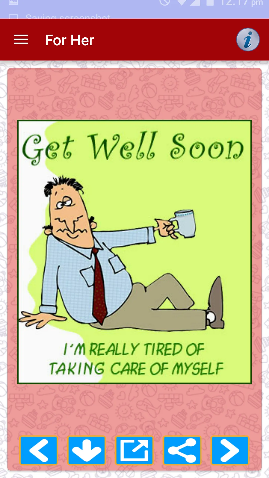 Get Well Soon Greeting Cards | Indus Appstore | Screenshot