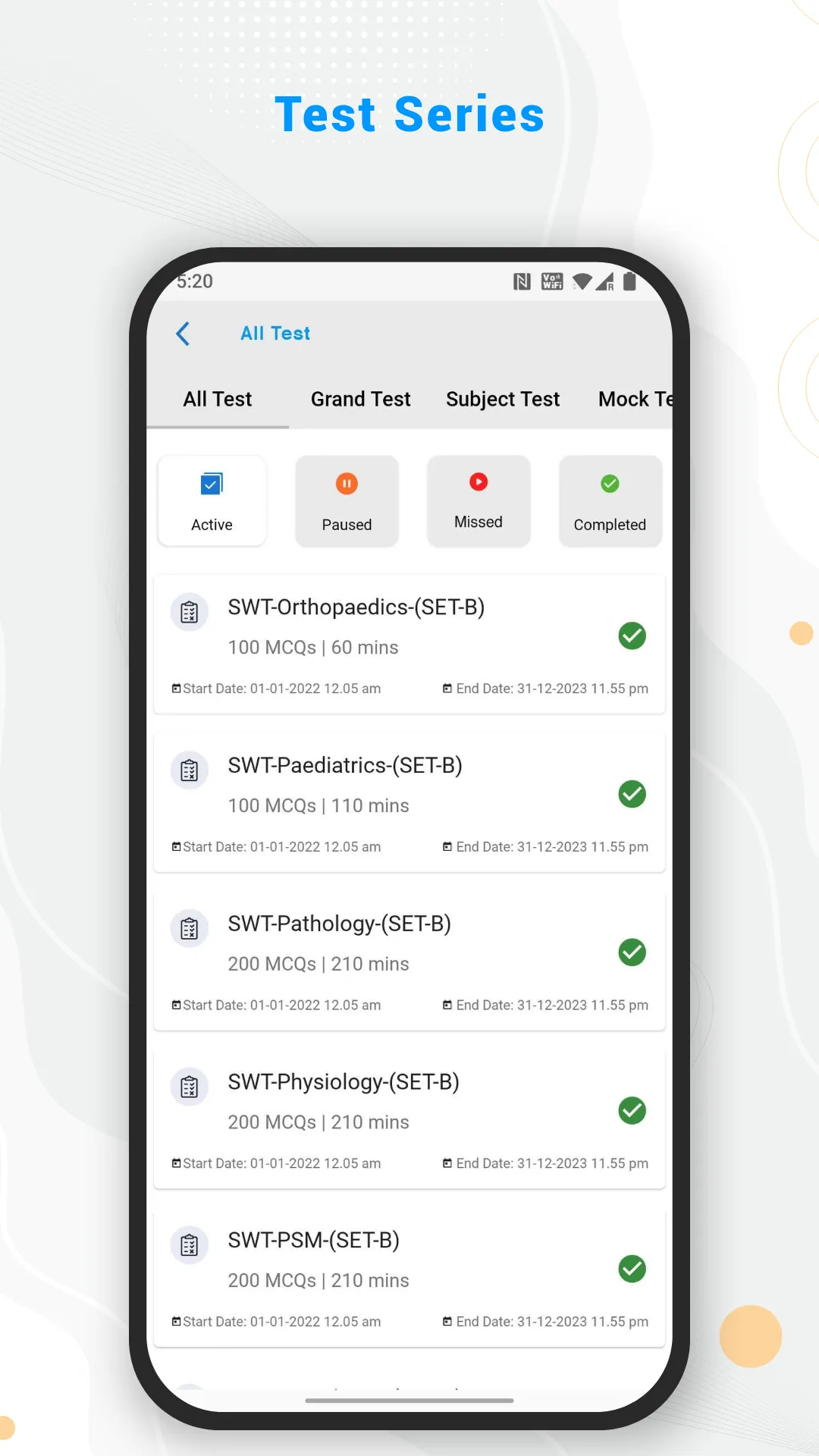 DAMS eMedicoz | NEET PG, FMGE | Indus Appstore | Screenshot