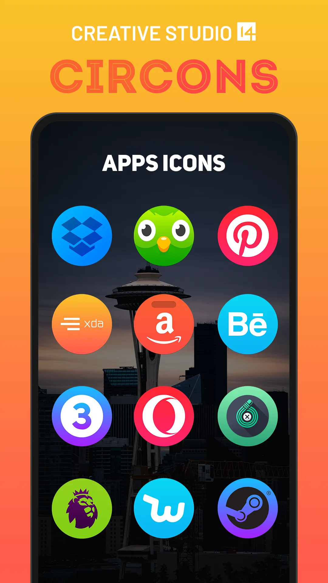 Circons: Circle Icon Pack | Indus Appstore | Screenshot