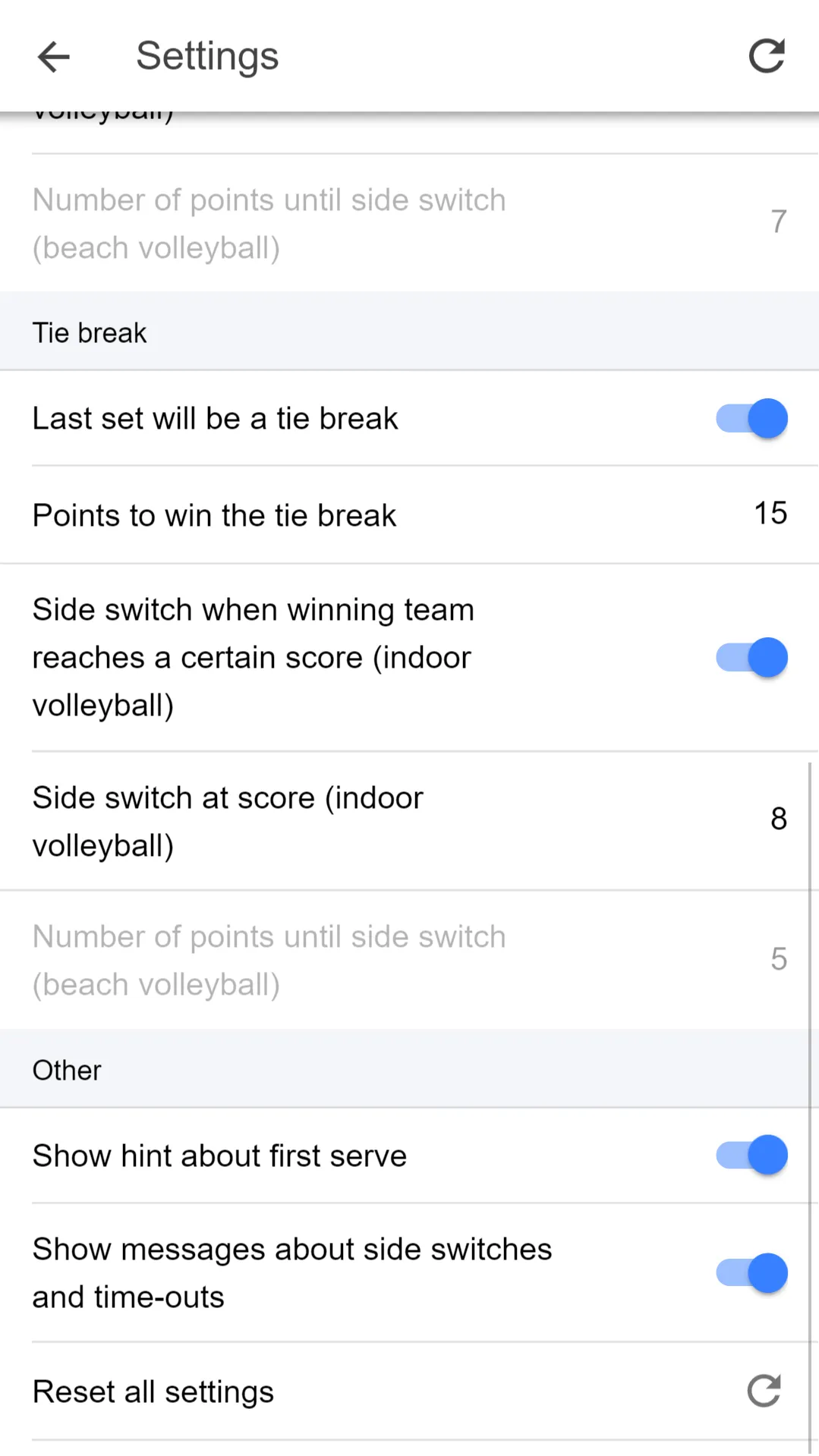 Volleyball Score Simple | Indus Appstore | Screenshot