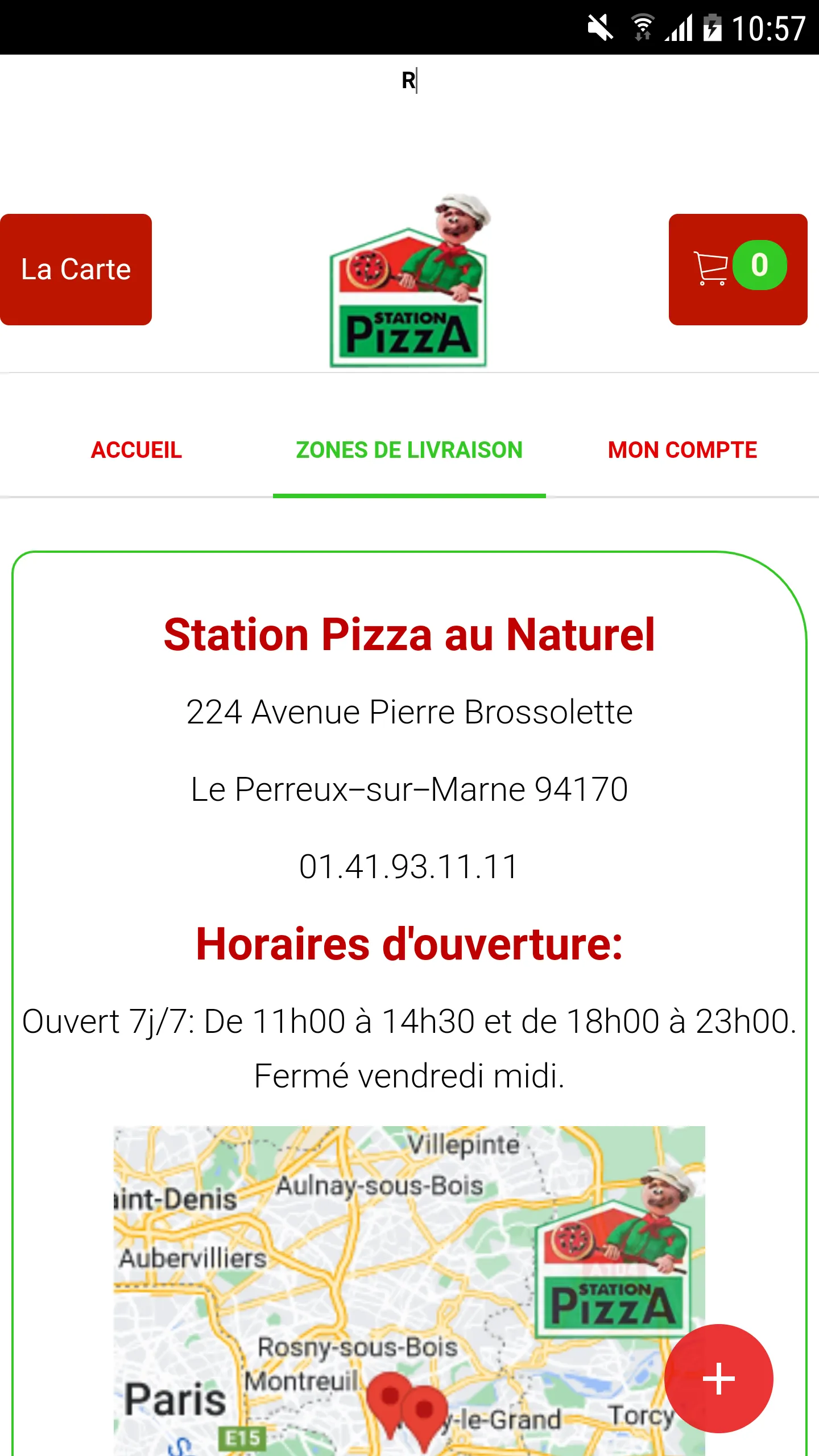 Station Pizza au Naturel | Indus Appstore | Screenshot