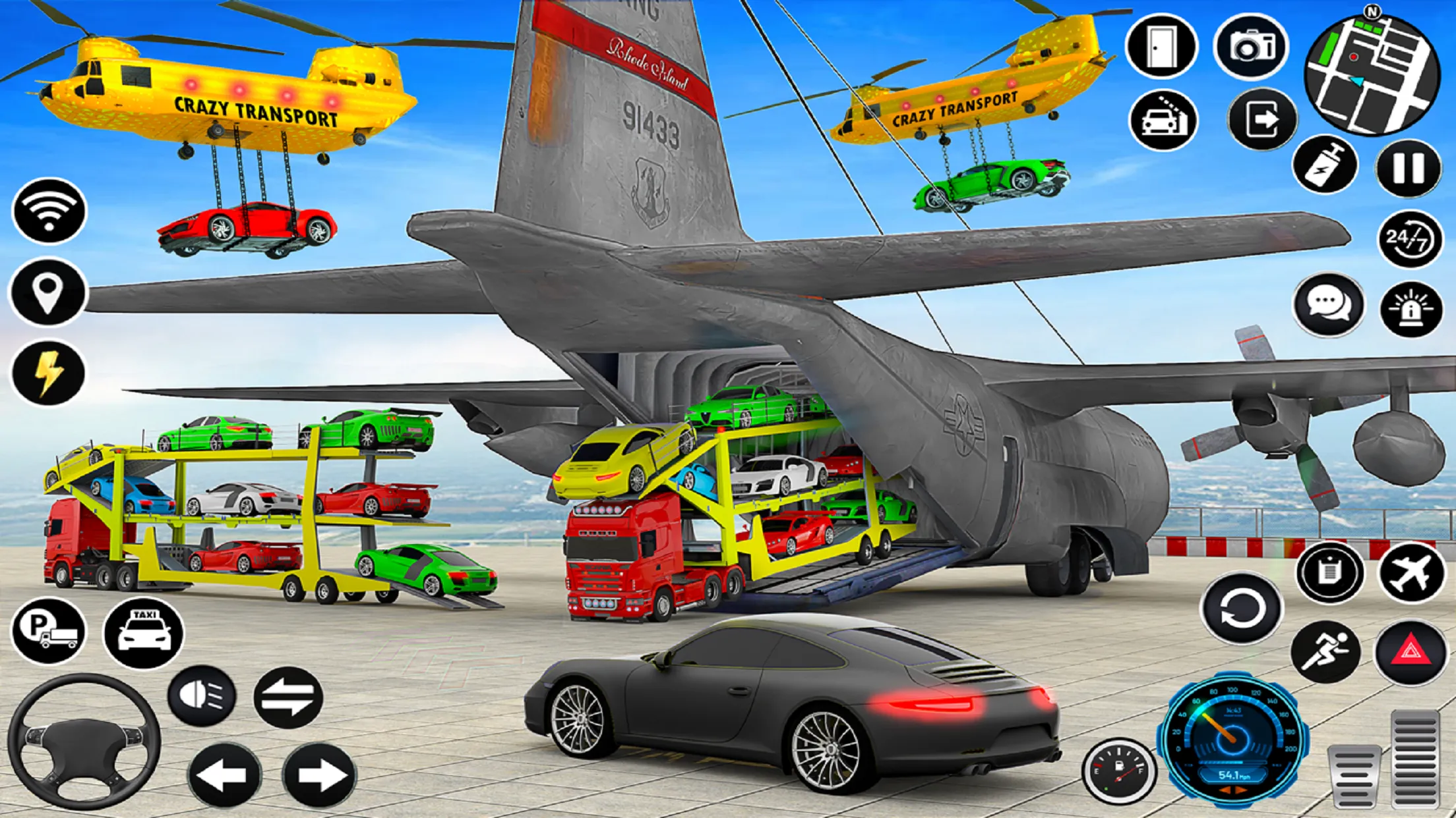 Crazy Truck Transport Car Game | Indus Appstore | Screenshot