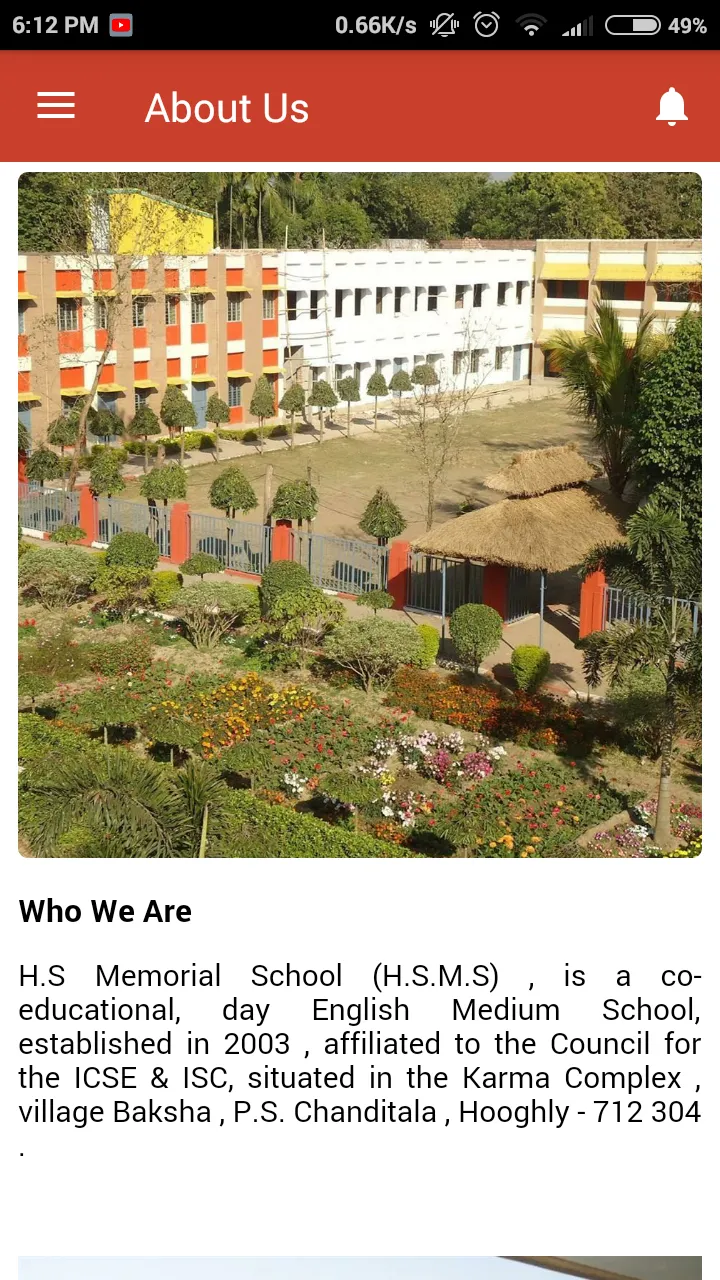 H.S Memorial School | Indus Appstore | Screenshot