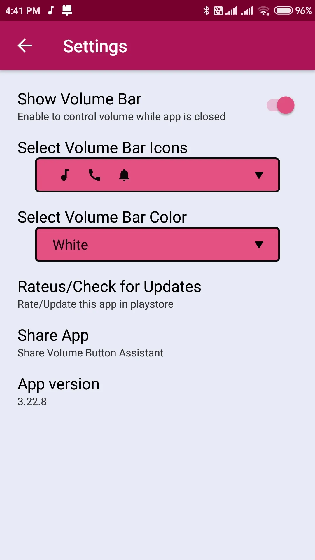 Volume Button Assistant | Indus Appstore | Screenshot