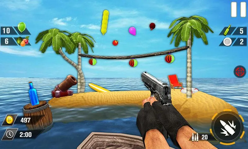 Bottle Gun Shooter Game | Indus Appstore | Screenshot