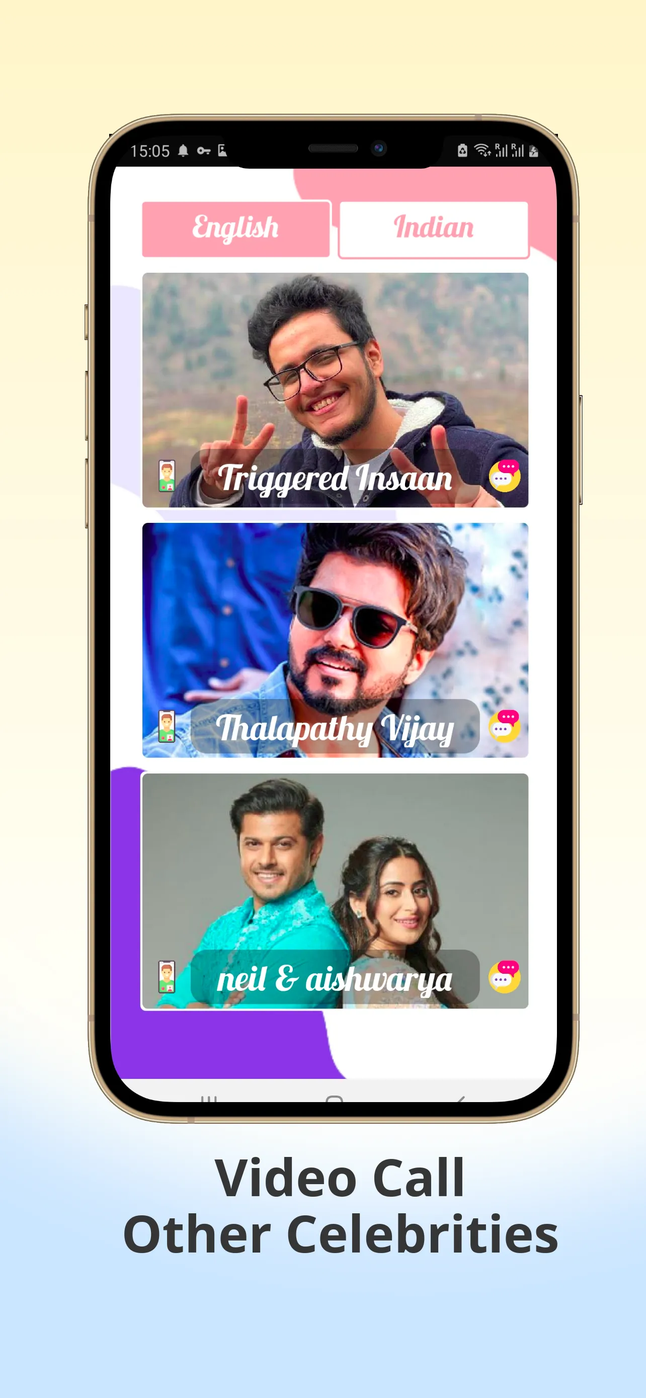 Triggered Insaan Video Call | Indus Appstore | Screenshot