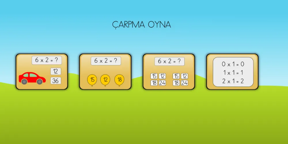 Çarpım Tablosu Oyunları | Indus Appstore | Screenshot