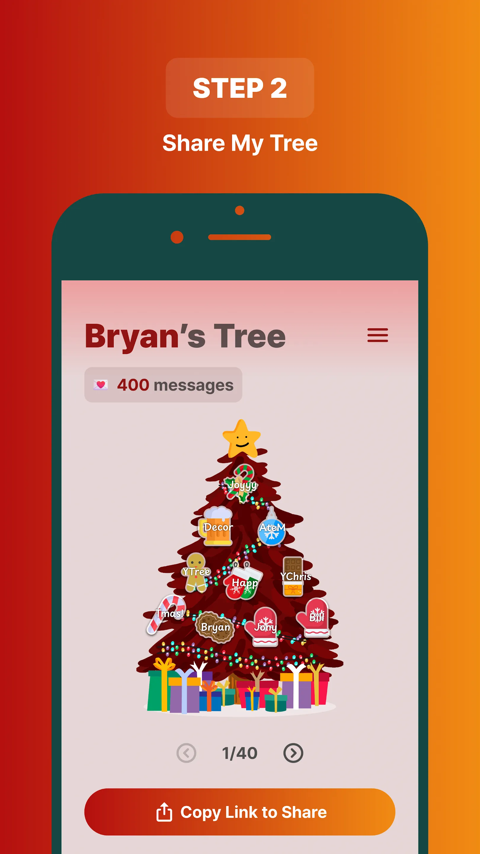 Deco My Tree : X-mas Messages | Indus Appstore | Screenshot