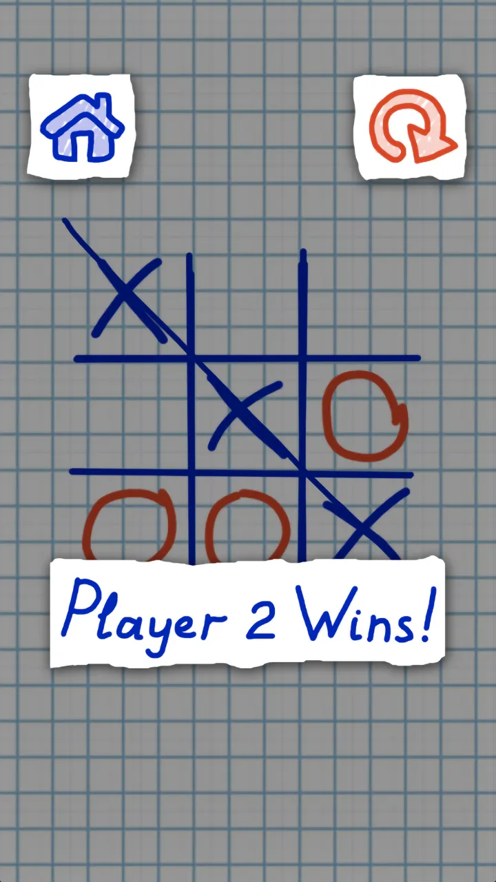 Tic Tac Toe: Two Players | Indus Appstore | Screenshot