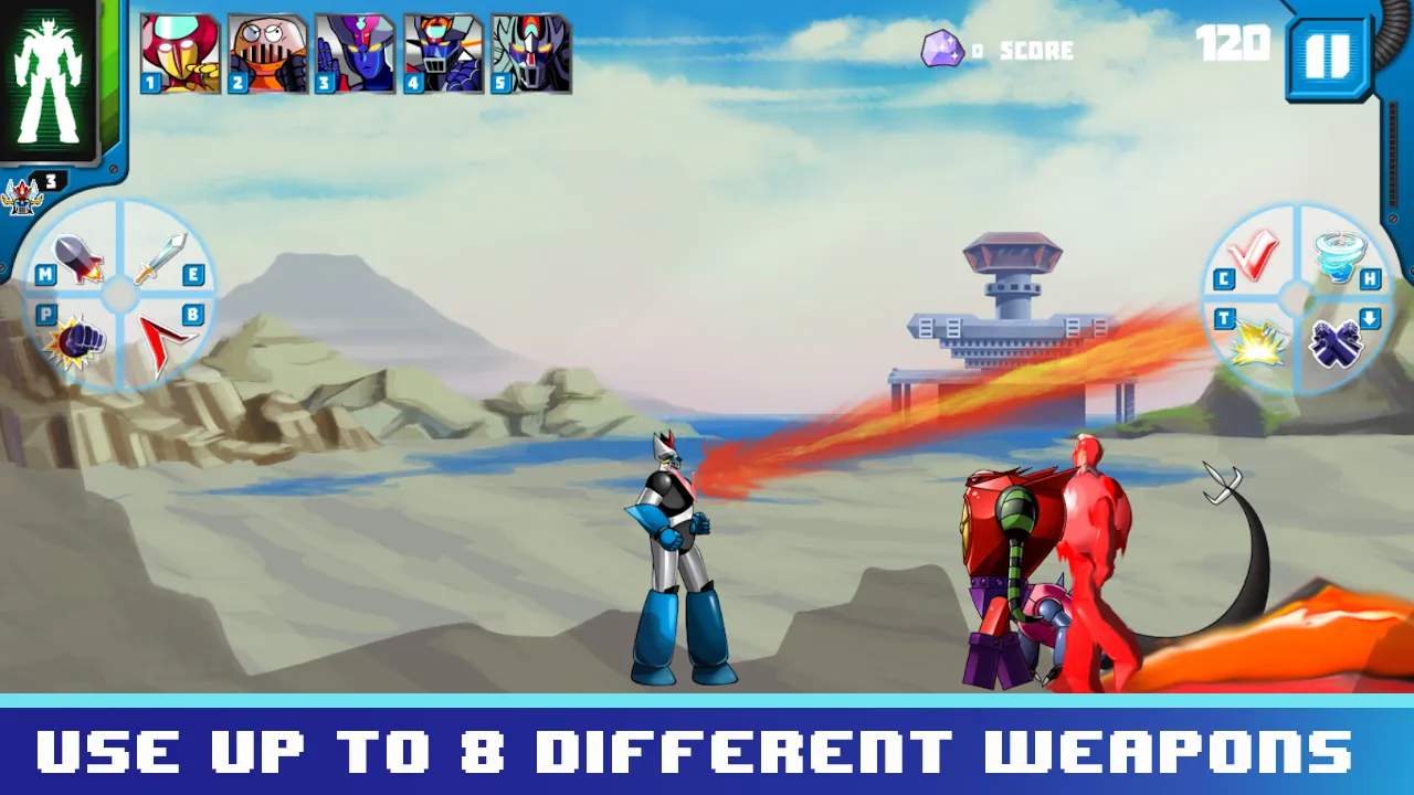 Kikaiju Attack Run and Gun | Indus Appstore | Screenshot