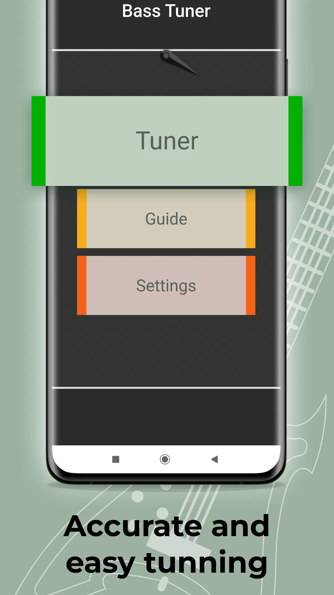 Bass Tuner | Indus Appstore | Screenshot