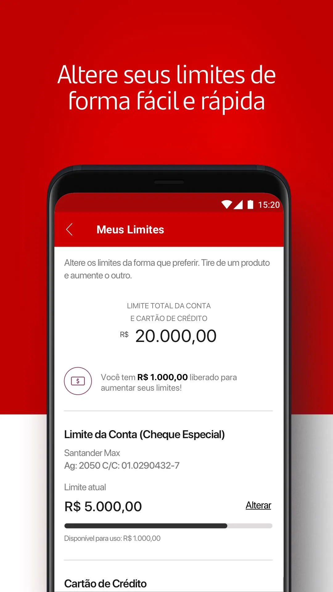 Santander Brasil | Indus Appstore | Screenshot