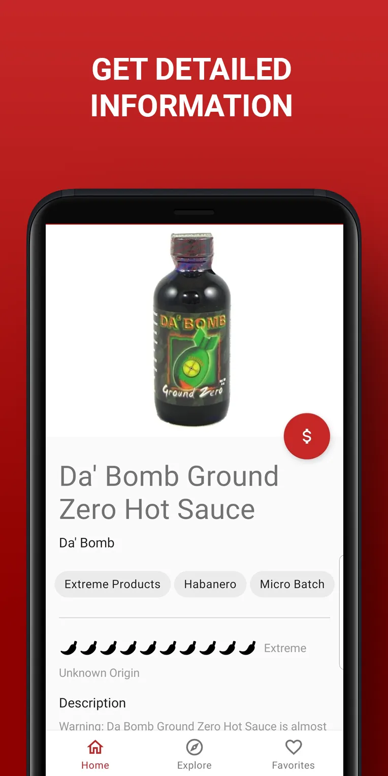 Hottest - Spicy Food Products | Indus Appstore | Screenshot