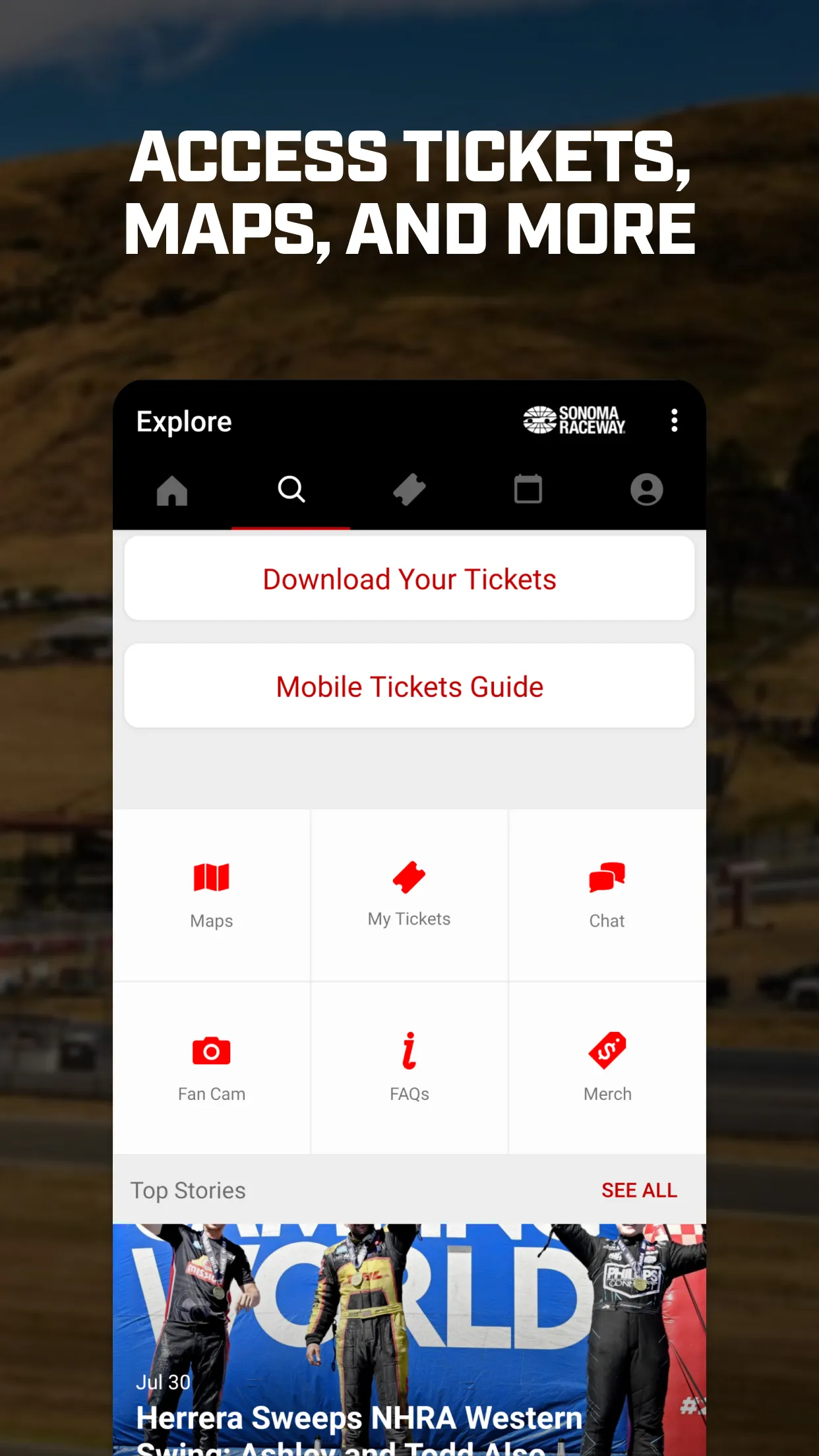 Sonoma Raceway | Indus Appstore | Screenshot