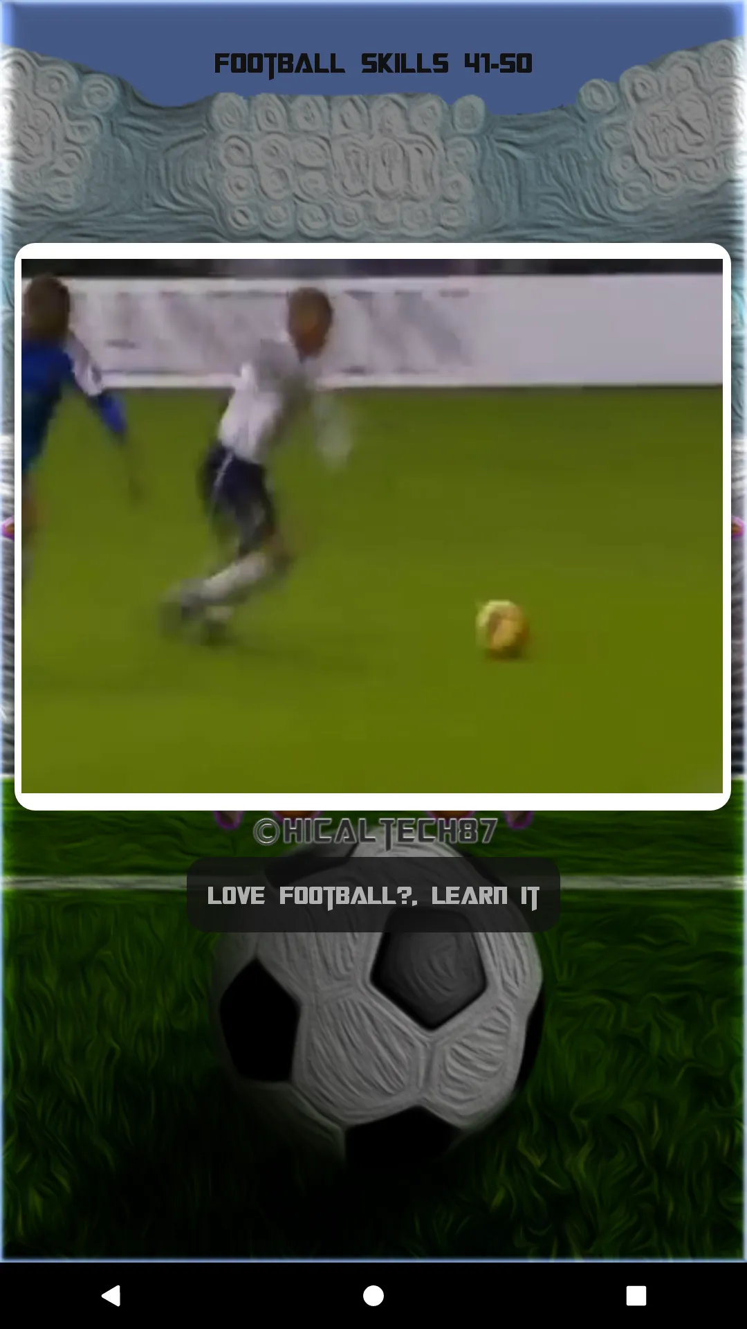 Football Skills | Indus Appstore | Screenshot