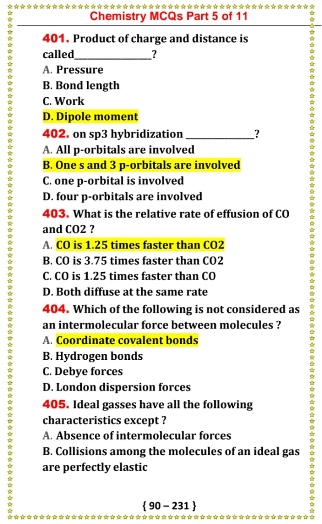 Chemistry MCQs offline | Indus Appstore | Screenshot