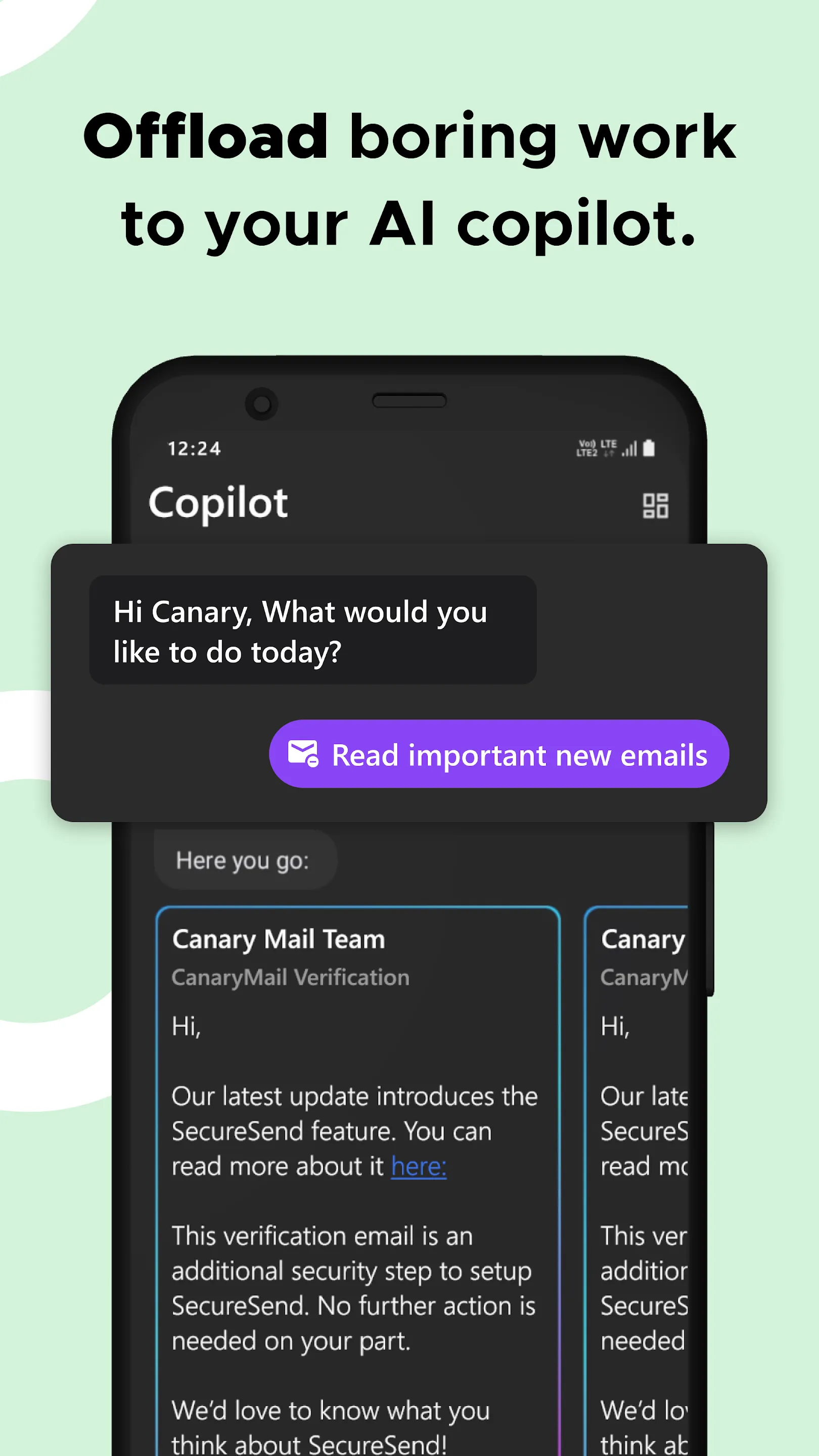 Canary Mail - AI Email App | Indus Appstore | Screenshot