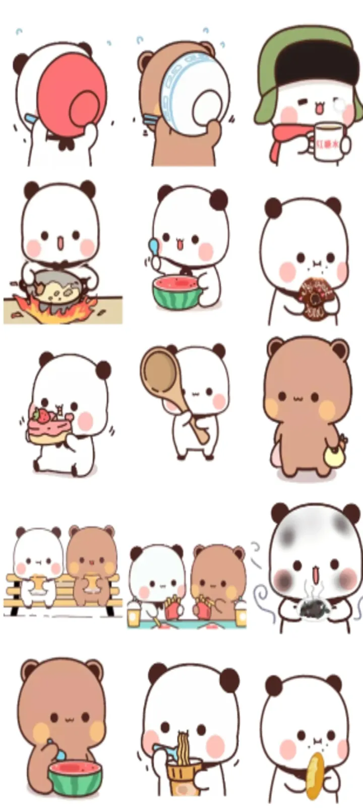 Animated Cute Bears Stickers | Indus Appstore | Screenshot