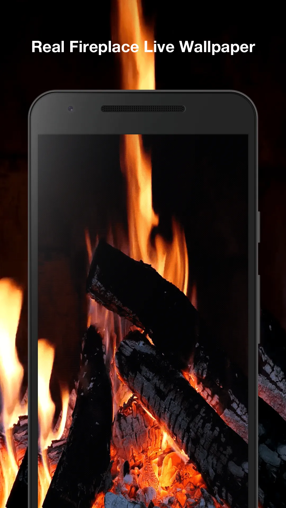 Real Fireplace Live Wallpaper | Indus Appstore | Screenshot