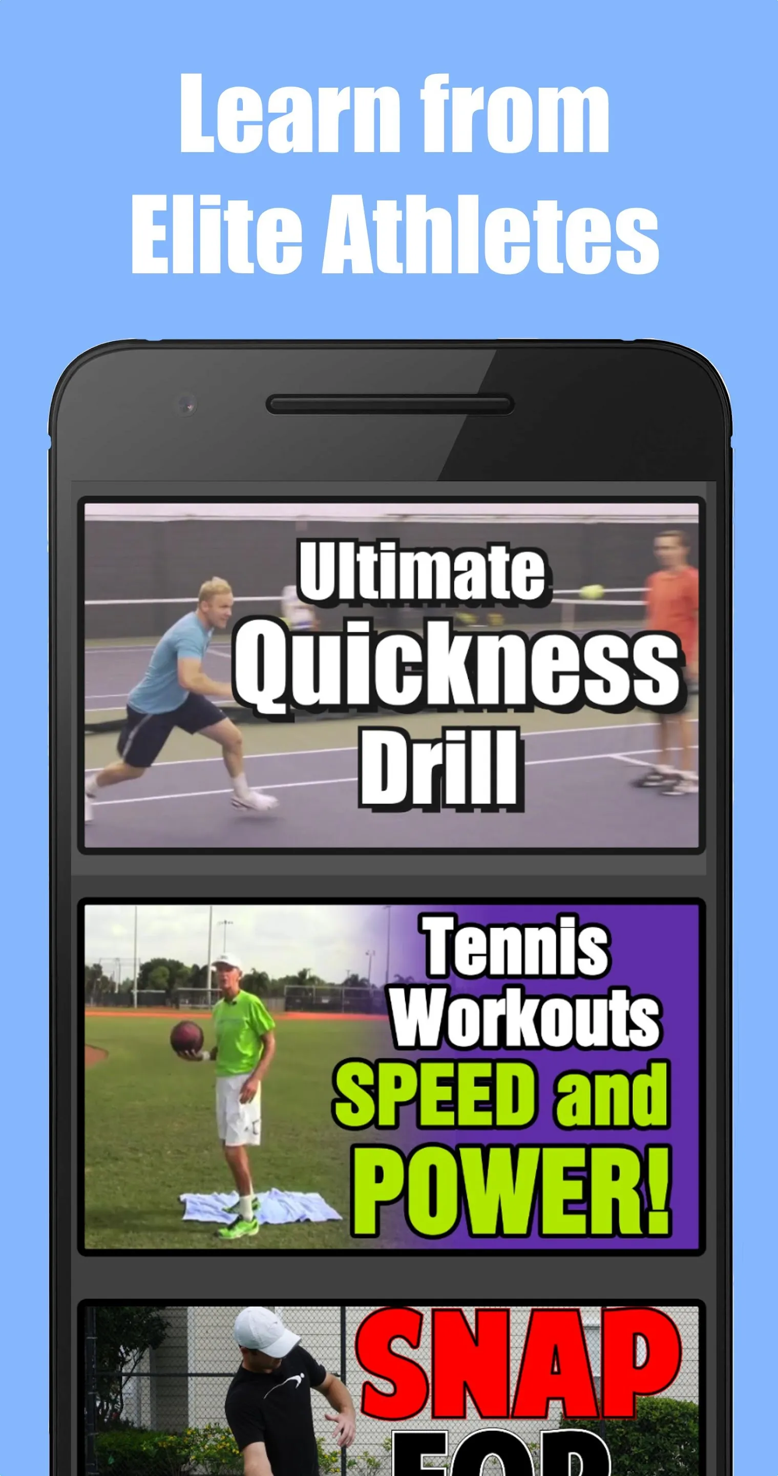 133t Tennis Coach | Training | Indus Appstore | Screenshot