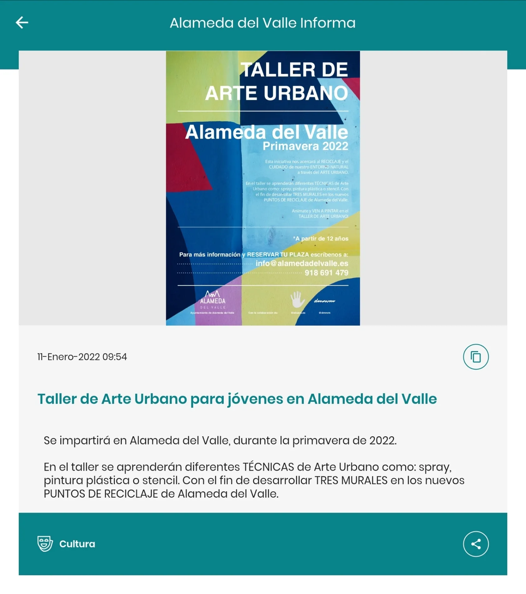 Alameda del Valle Informa | Indus Appstore | Screenshot