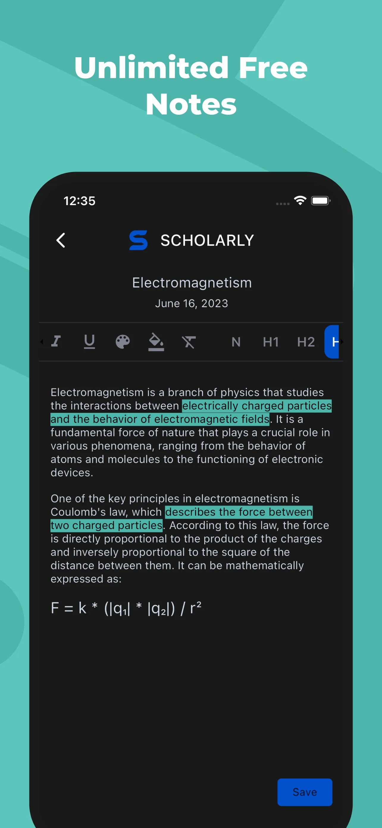 Scholarly - Flashcards, Notes | Indus Appstore | Screenshot