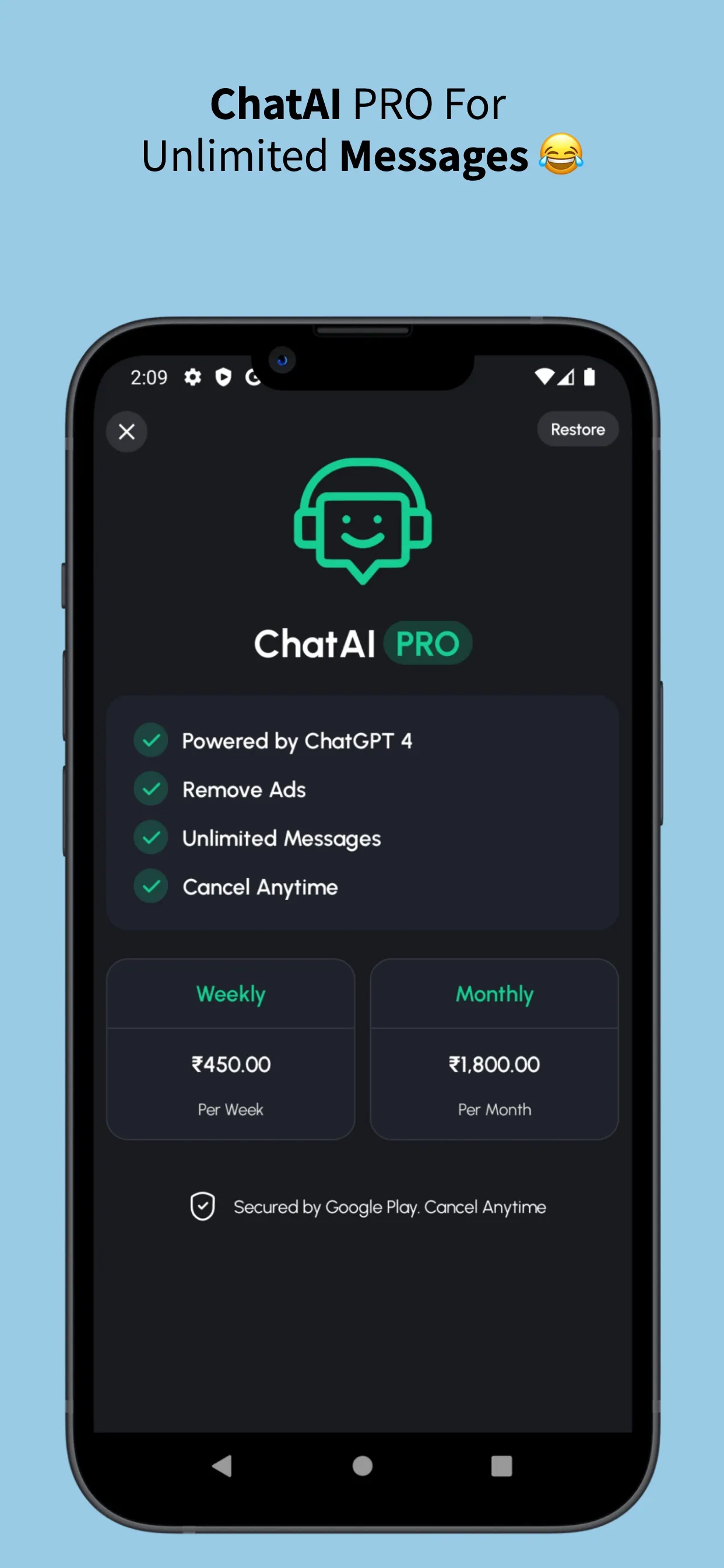 ChatAI-You can ask me anything | Indus Appstore | Screenshot