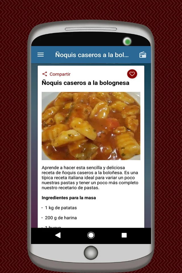 Recetas Saladas Caseras | Indus Appstore | Screenshot