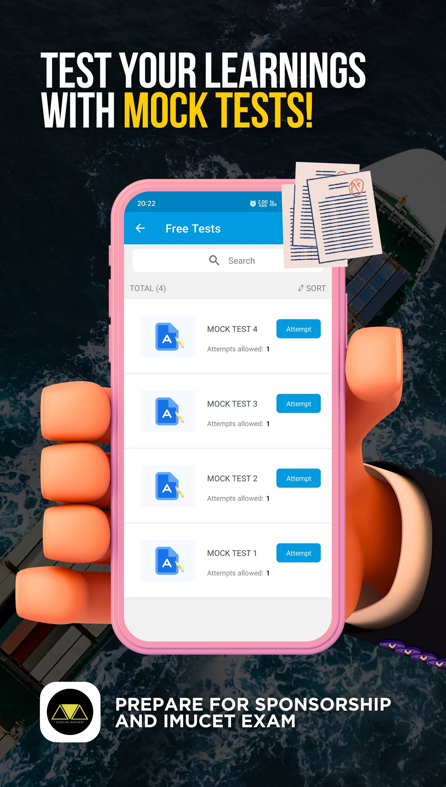 Budding Mariners | Indus Appstore | Screenshot