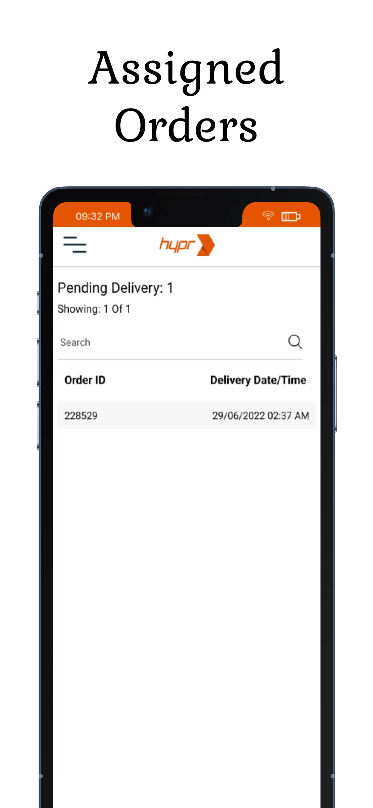 Hypr Delivery | Indus Appstore | Screenshot