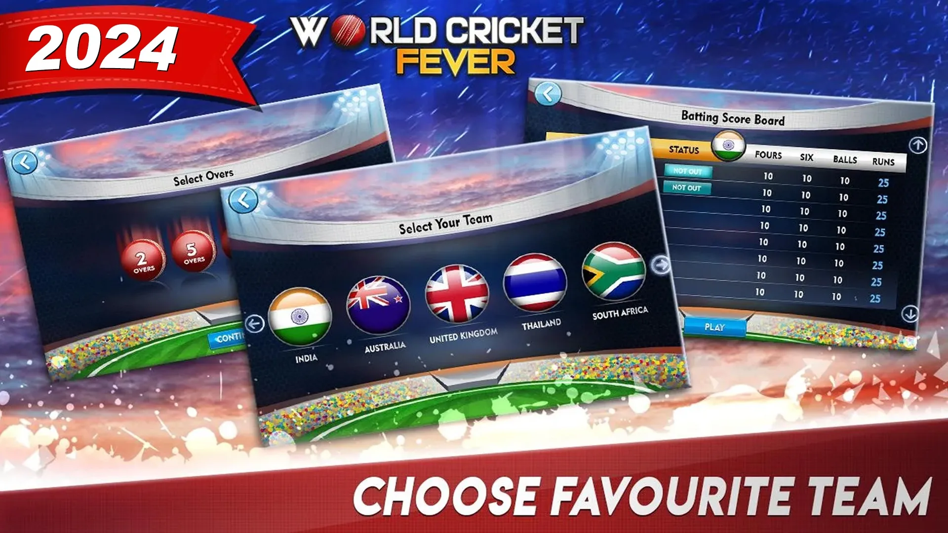 World Cricket Fever 2024 Cup🏏 | Indus Appstore | Screenshot