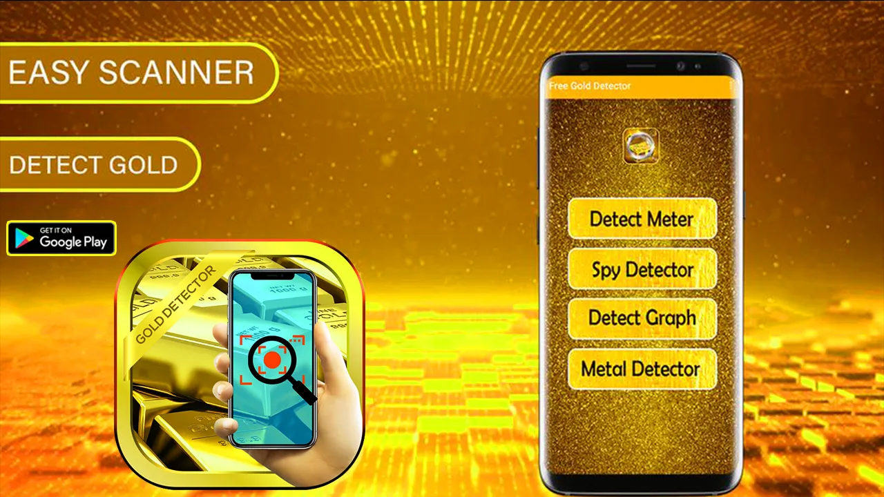 Gold detector | Gold scanner | Indus Appstore | Screenshot