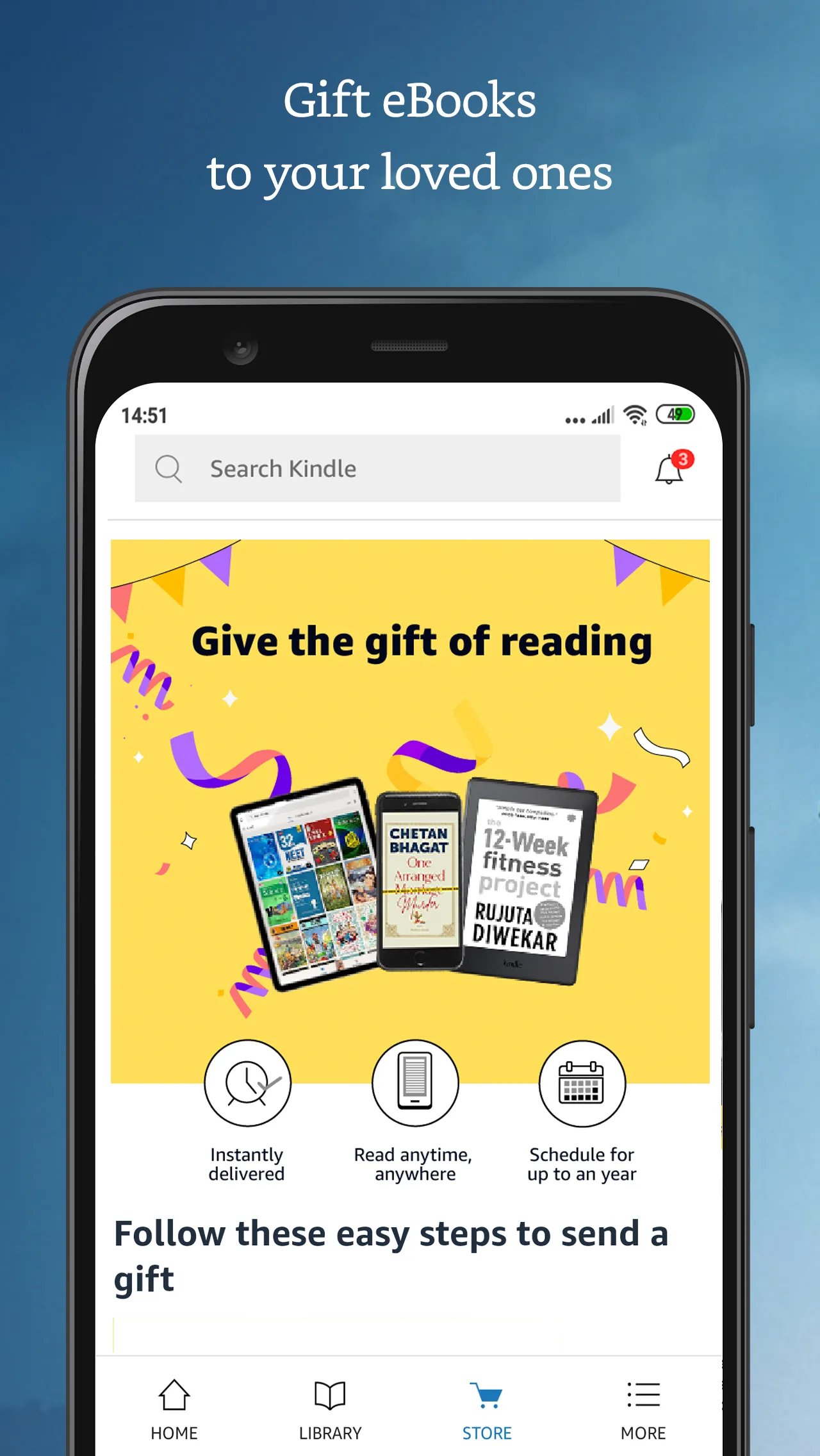 Amazon Kindle - eBooks & more | Indus Appstore | Screenshot