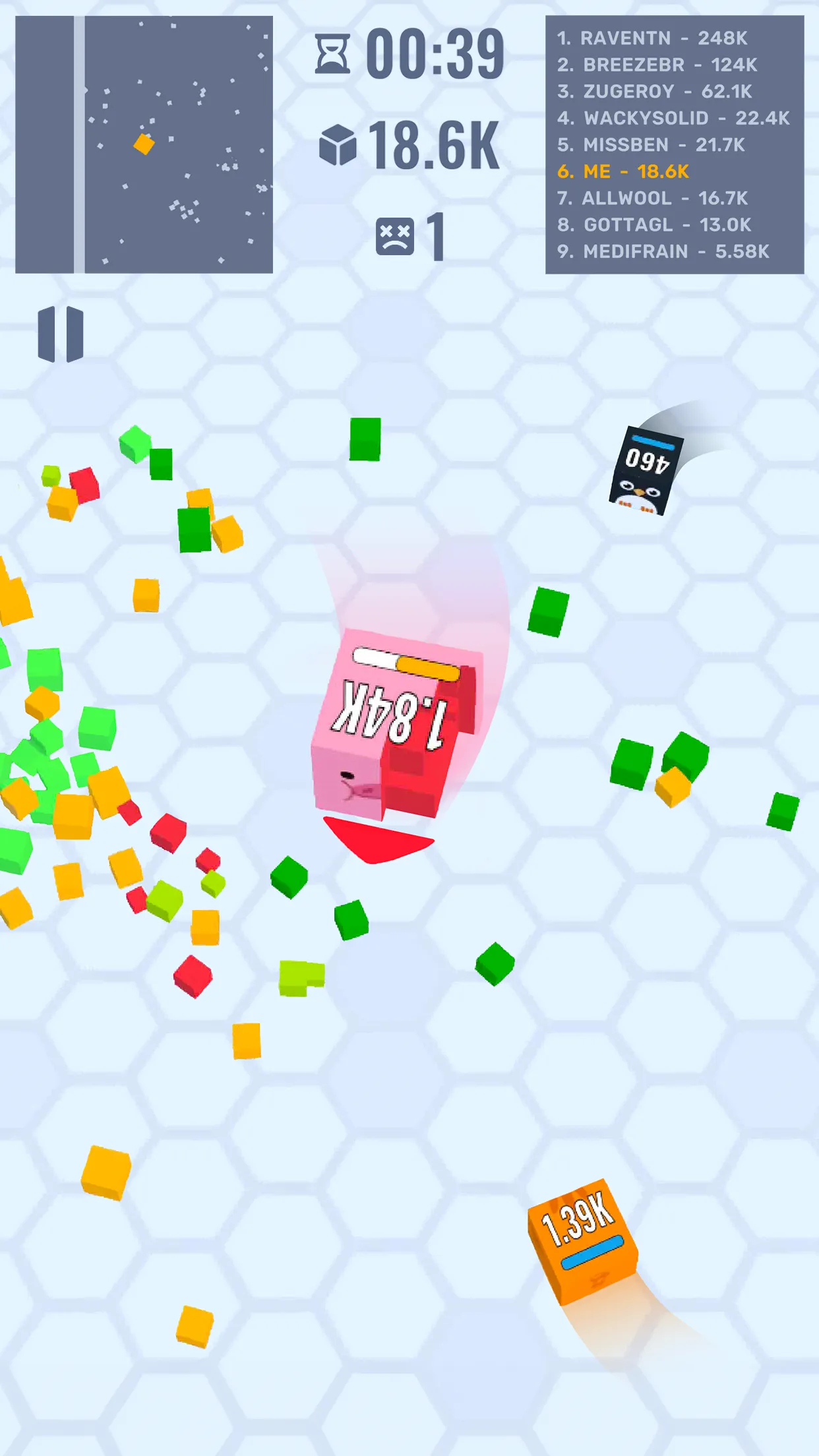 Cube Zone io | Indus Appstore | Screenshot