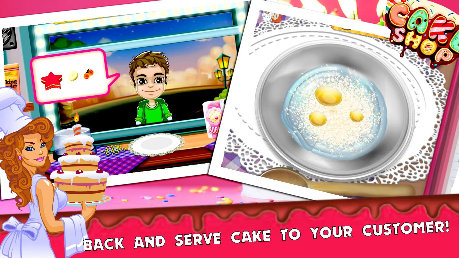 Cake Maker Shop - Chef Cooking | Indus Appstore | Screenshot