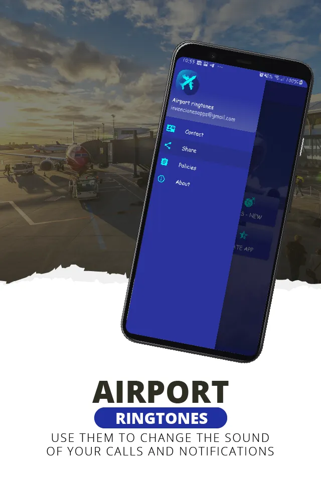 airport ringtones | Indus Appstore | Screenshot