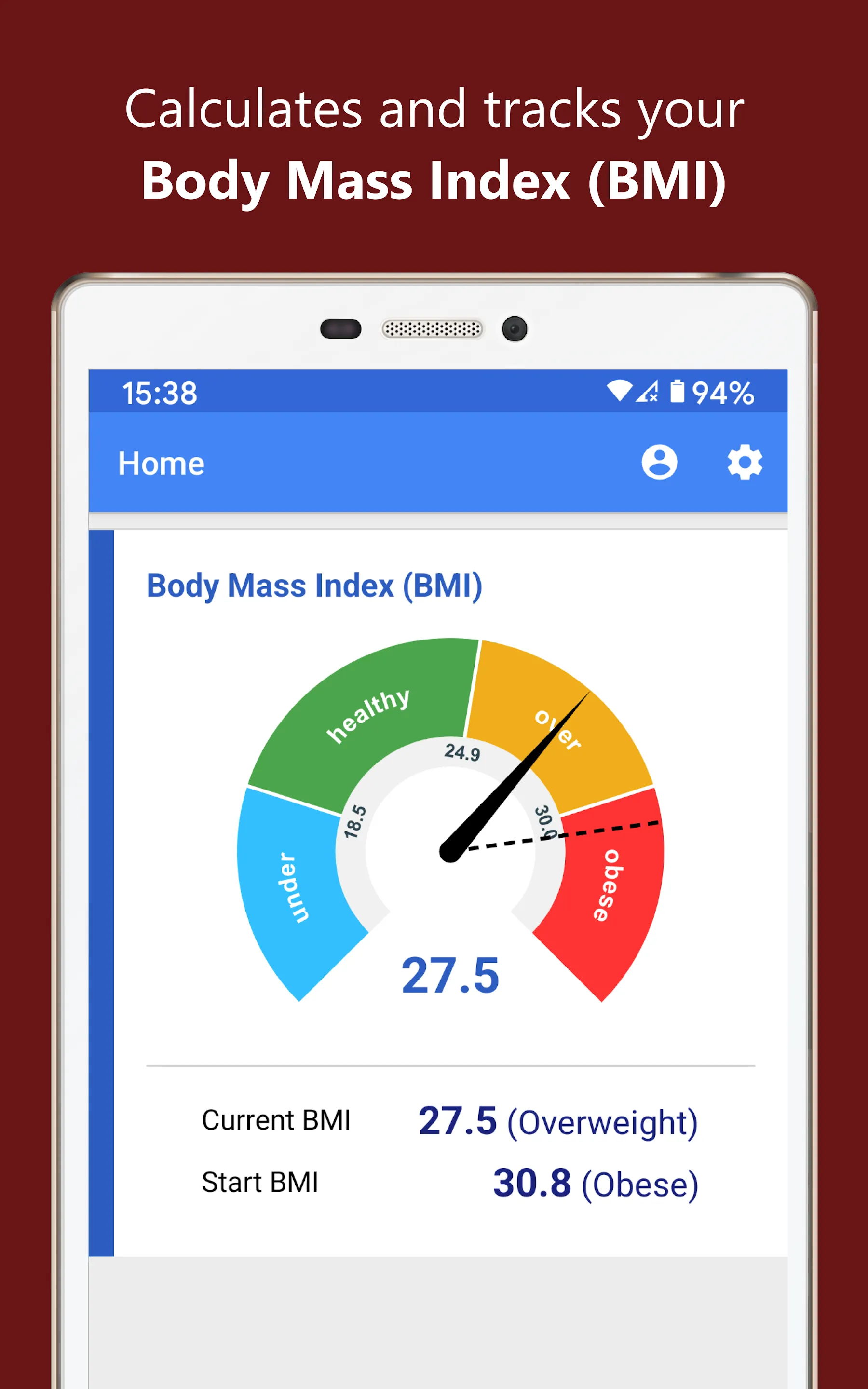 Weight Tracker | Indus Appstore | Screenshot